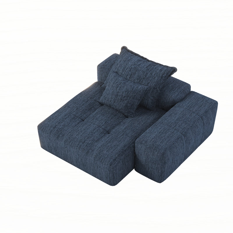 Canapé modulaire surdimensionné Modern, Bleu