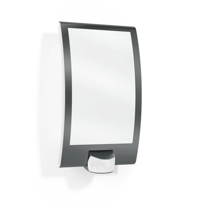 Modern Outdoor Wall Light L 22 S with Motion Sensor E27 Flush Mount