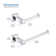 Cube 2 - Piece Bathroom Hardware Set