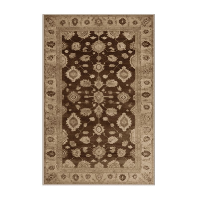 Tapis beige surteint lavable à la machine