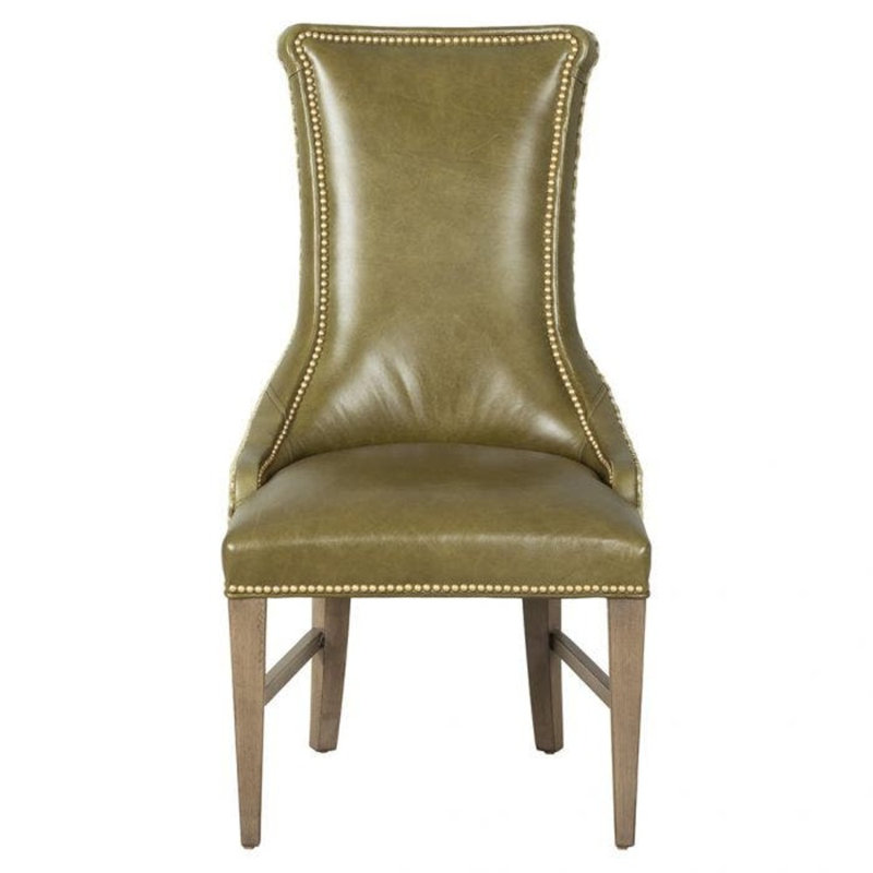 Trenton Parsons Chair, Almond Buff, 8789 Pewter