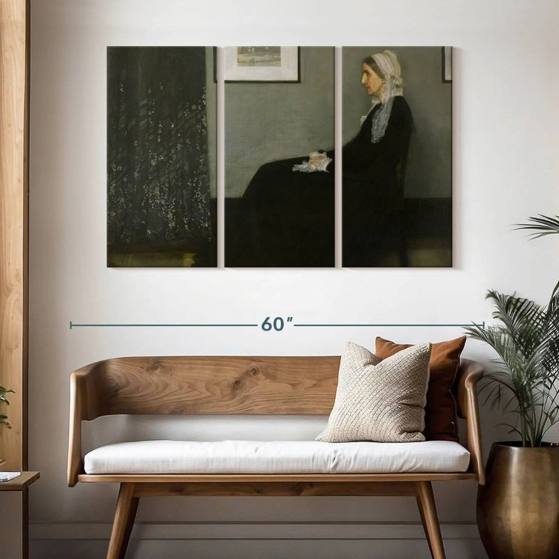 La mère de Leisha Whistler, H 32 po x l 50 po