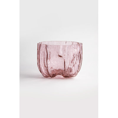 Crackle Pink Vase