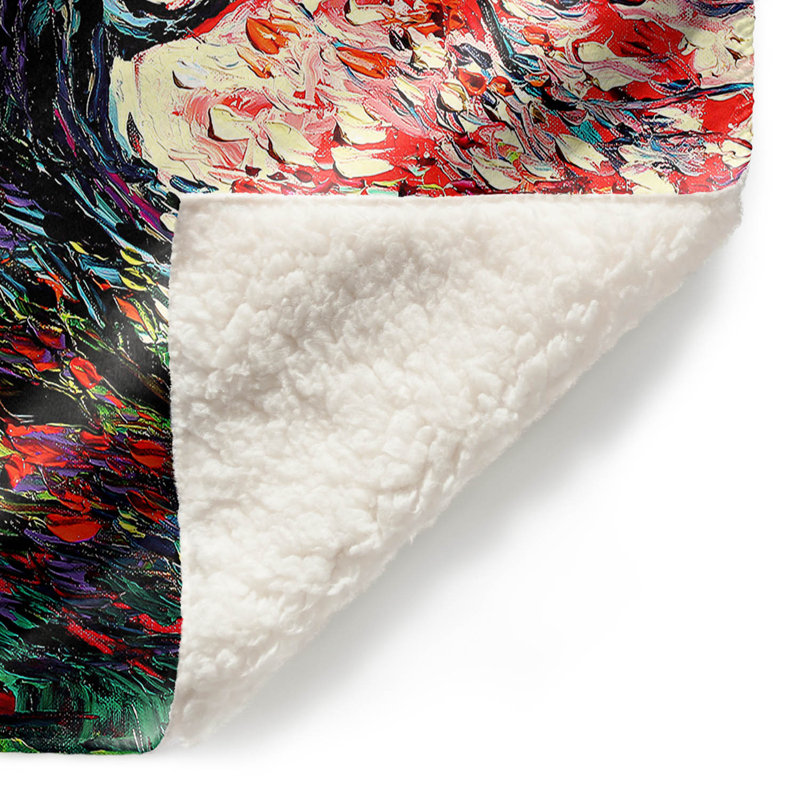  Couverture douce en sherpa, 51 po x 60 po