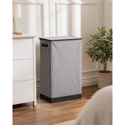 Bhargava Fabric Laundry Hamper with Handles