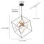  6 - Light Unique Geometric Chandelier