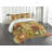 Ambesonne Vintage Bedspread Set Animals Pattern Black and Brown-105656873