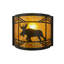 Rustic Lodge 1 - Light Flush Mounted Sconce