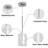 Bryler 1 - Light White/Chrome LED Single Pendant