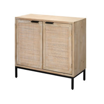 47.6''tall Accent Storage Cabinet With 1 Door And 2 Drawers