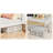 Under Bed Storage Containers, Under Bed Organizer with Wheels with Dust Bag, Sturdy Rolling Under the Bed Shoe Storage Organizer Drawers, 2 Pack, (White)-129580947