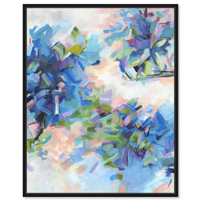 "Blue Botanicals", art floral occidental par 