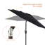 Parasol de marché d'extérieur 7,5 pi avec bouton-poussoir inclinable Doreon-173402290