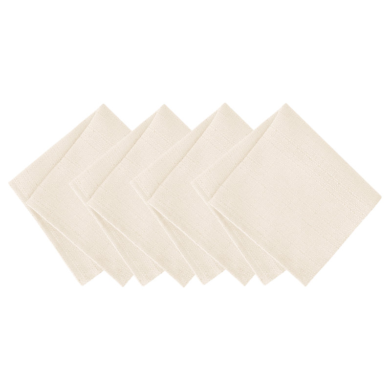 Avo 100% Cotton Square Napkin, Ivory