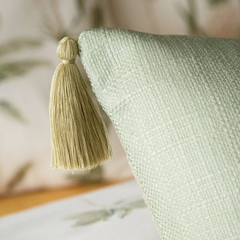 Paradiso Tufted Palm Cushion, Green