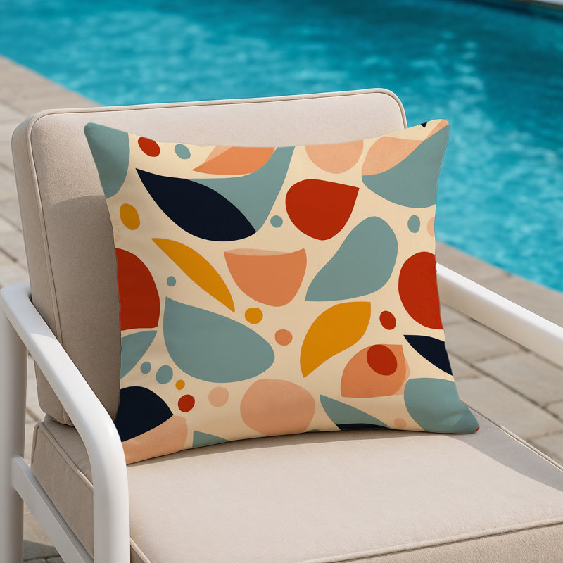 Vibrant Sparkle Indoor And Outdoor Pillow, Square 16"