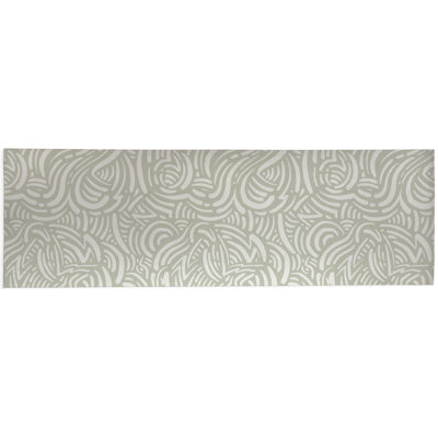 Cozy Swirl Non-Slip Outdoor Rug