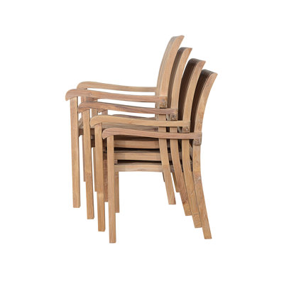 Aspen Outdoor Teak Dining Armchair