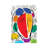 Cubist Multicolor Portrait by Emmanuel Signorino - Wrapped Canvas Print-1641490174