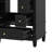 24" Bathroom Vanities Cabinet With Ceramic Sink Set Combo, Shelf, Three Drawers-1703628394