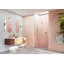 Umbra 35.5 in. x 78 in. Fully Frameless Wall Hinge Towel Bar Shower Door-316857674