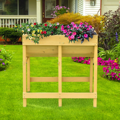 Pot à fleurs surélevé Chamique