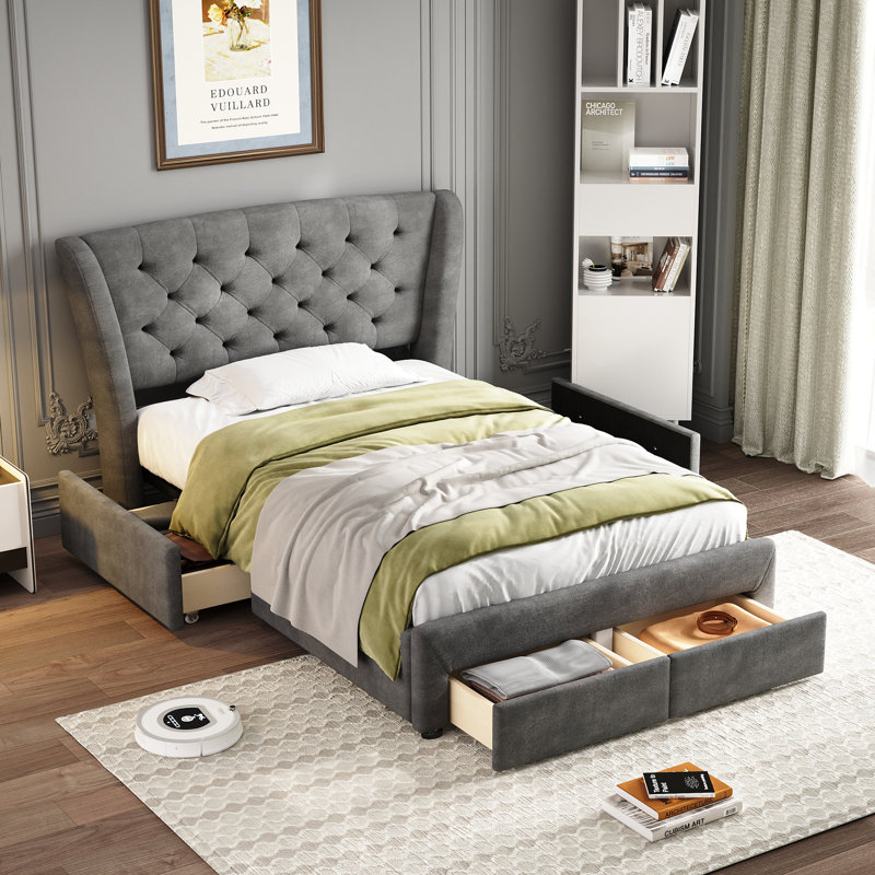 Kairo Upholstered Storage Bed