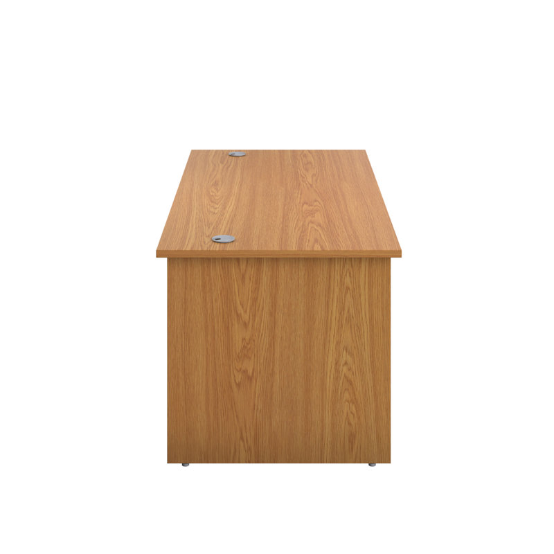 Buariki Desk Shell, 73cm H x 120cm W x 60cm D, Oak