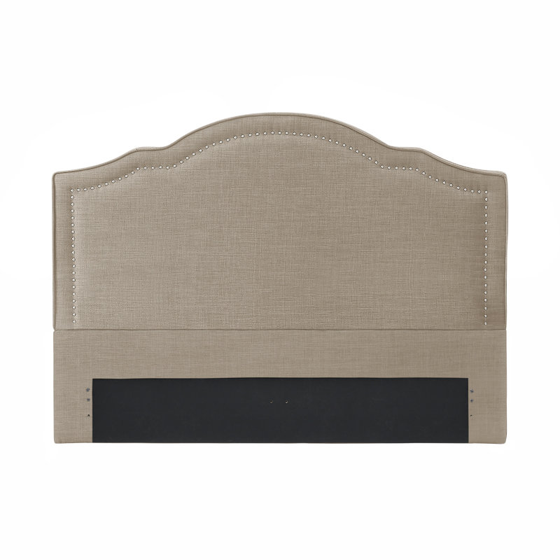 Tête de lit tapissier Mongeau, Beige, Grand