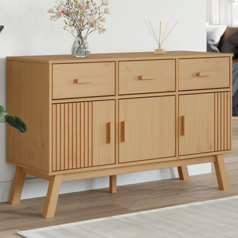 Laila 114cm Sideboard, Brown
