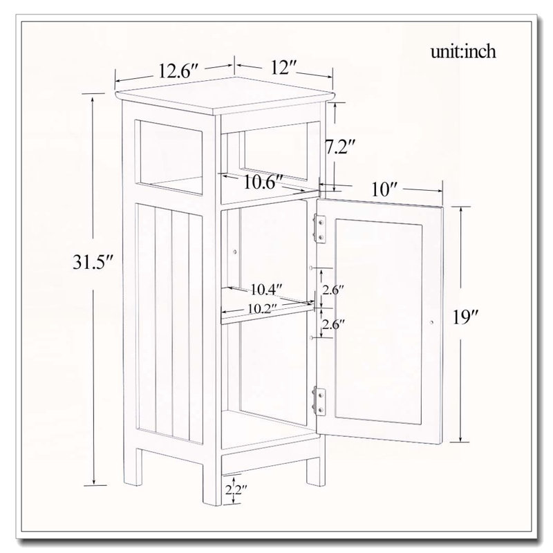 Single Door Storage Cabinet