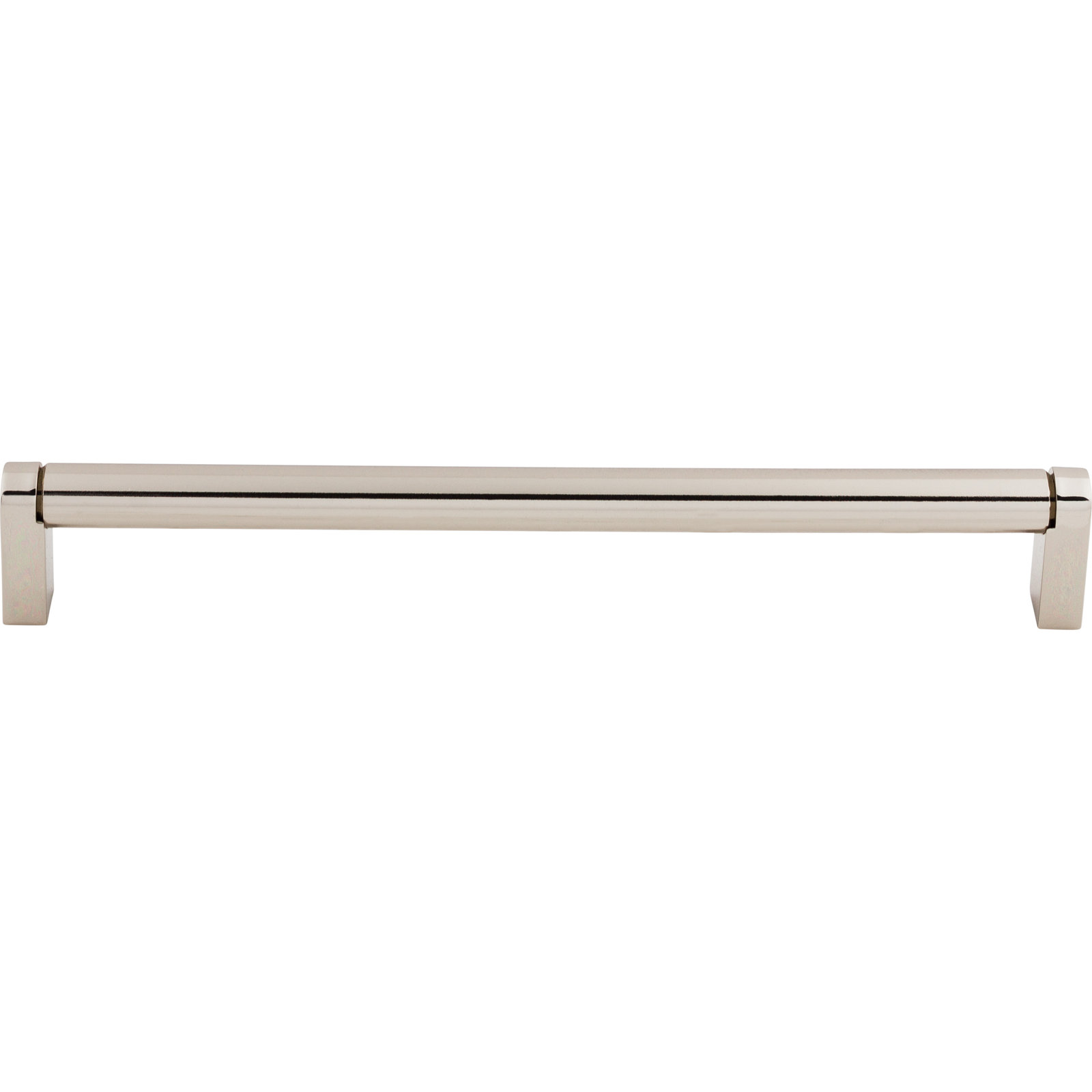 Pennington Bar Cabinet Pull, Polished Nickel, 8 13/16" Center to Center