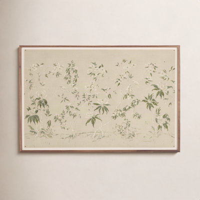 Nadine "Linen Chinoiserie" Painting