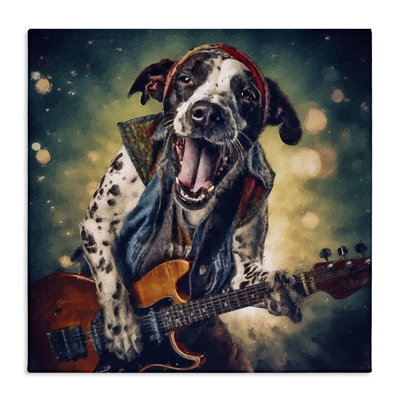 «Musician Dog Singing» par Sean Parnell