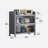 JOYBOS self-assemble three-tier metal storage cabinet with doors-1214459360-1214459389-1214459391