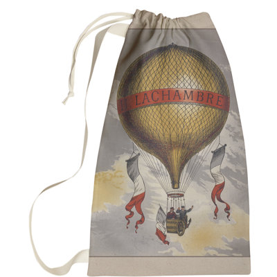 Alanson Fabric Laundry Bag with Handles