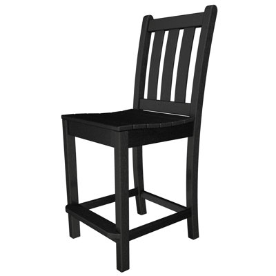 Lakeside POLYWOOD Traditional Garden Counter Side Chair
