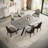 Charlana 70.86" to 102.36" Extendable Rectangular Sintered Stone Dining Table For 8-10-1285287735