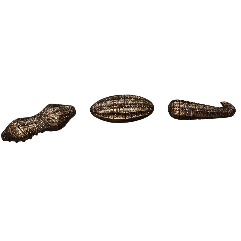 Statue Keesha Gator, Bronze antique