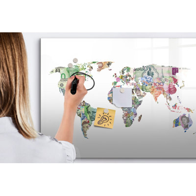 Magnetic Glass Dry Erase Board