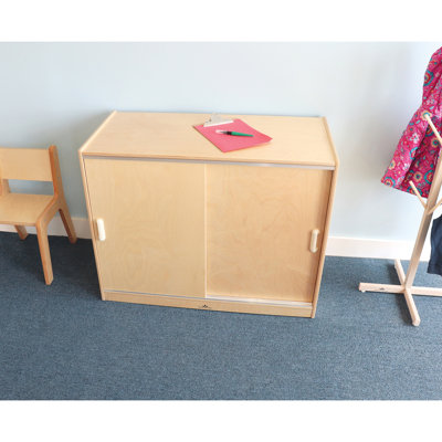 5 Compartment Manufactured Wood Classroom Cabinet
