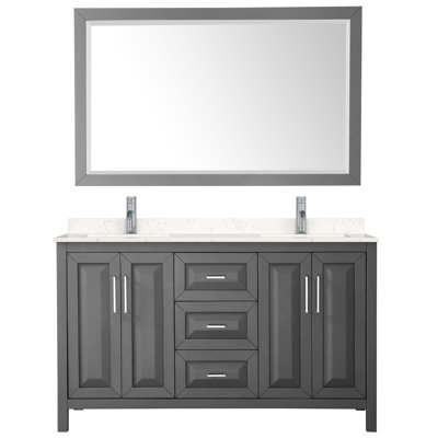 Daria 60'' W Double Vanity