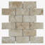 Carreau de mosaïque en porcelaine beige Esta Villa 2 "x 4"