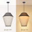 Luminaire suspendu géométrique 1 lumière-939861514