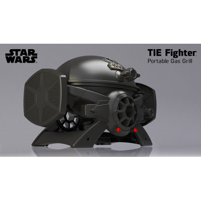 Star Wars TIE Fighter 18" Portable Gas Grill