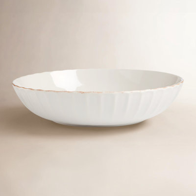 French Perle Stoneware Pasta Bowl