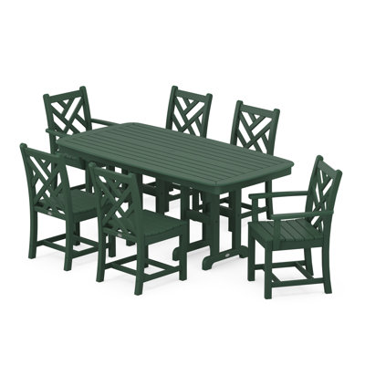 POLYWOOD Chippendale 7-Piece Dining Set