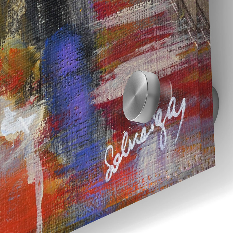 «Broadway At Night» par Solveiga, H 36 po x l 36 po