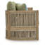 Canapé d'extérieur avec coussin Serena Shores