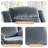 Brynli 37.4" Wide Modern Upholstered Manual Rocker Recliner-1230756907